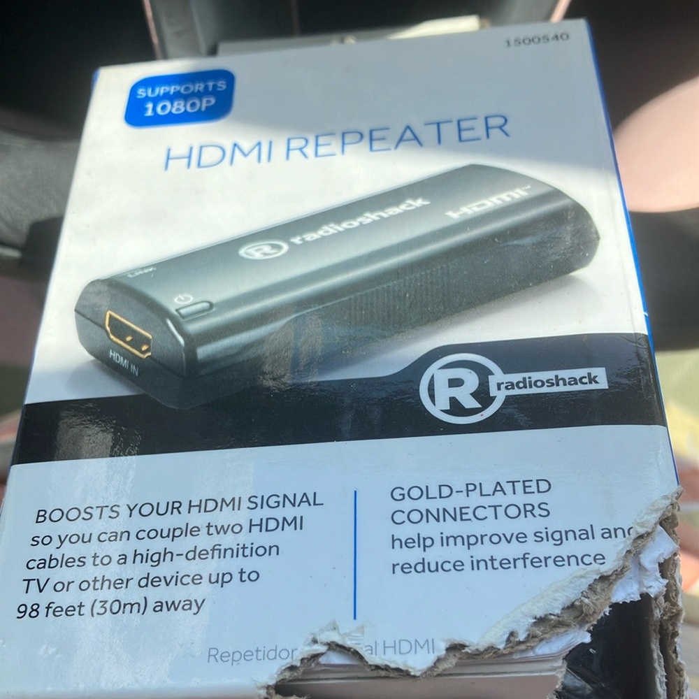 Radio shack hdmi repeater
